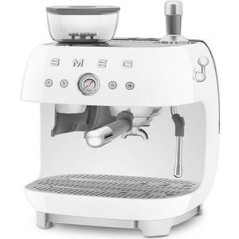 Smeg 50s Style EGF03WHEU Coffee Machine in White - Retro Elegance for Perfect Brews!